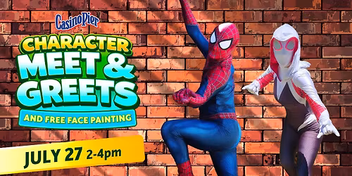 Character Meet & Greet + Face Painting
