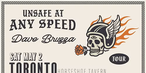 Dave Bruzza Unsafe At Any Speed (Greensky Bluegrass) \u2013 Spring Tour 2026 at the Horseshoe Tavern