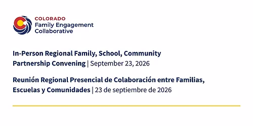 2026 CFEC Regional Family, School, Community Partnership Convening