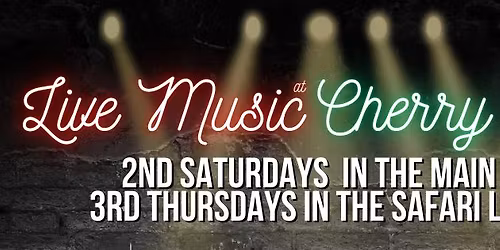 3rd Thursdays Live Music in the Safari Lounge