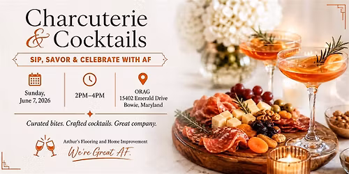 The AF Experience: Charcuterie & Cocktails