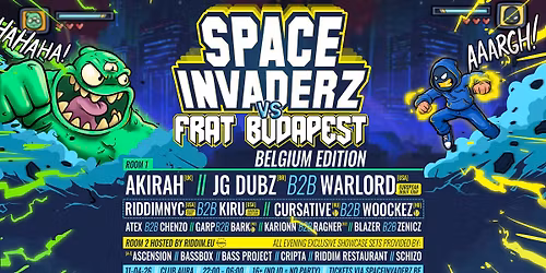 SPACE INVADERZ VS FRAT