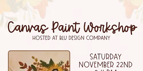 Canvas Paint Workshop