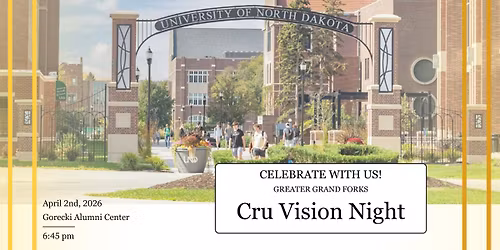 Greater Grand Forks Cru Celebration Night