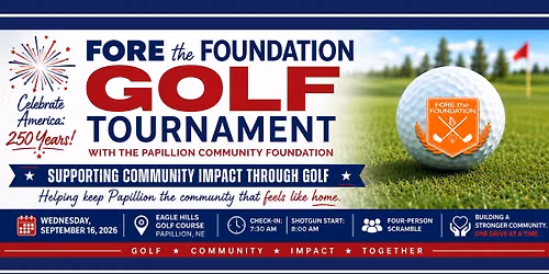 Fore the Foundation Golf Tourney