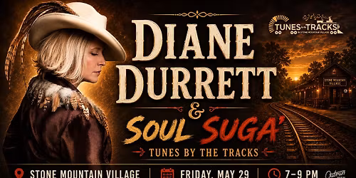 Diane Durrett & Soul Suga\u2019 : Live @ "Tunes By the Tracks" SMV