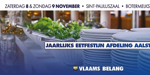 Jaarlijks eetfestijn Vlaams Belang Aalst