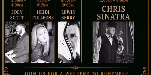 Bank Holiday Live Music 