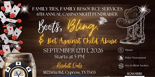 Boots, Bling, & Bet Against Child Abuse