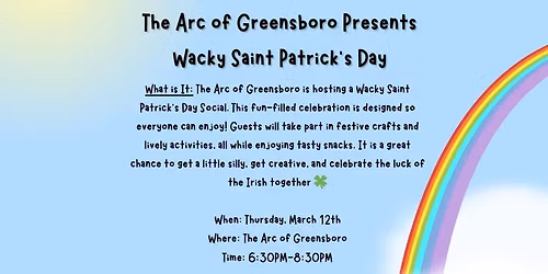 Wacky Saint Partick's Social