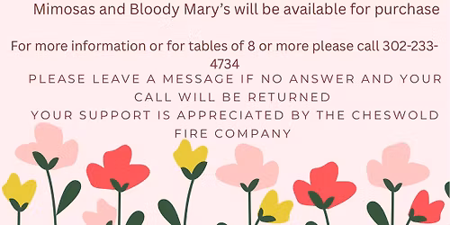 Mothers Day Breakfast 