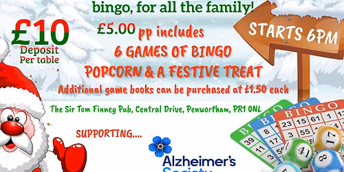 Festive family bingo night