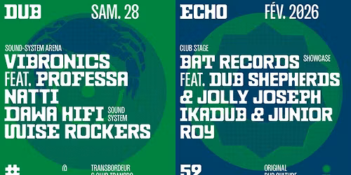 DUB ECHO #52 : DAWA HIFI + VIBRONICS + WISE ROCKERS +...