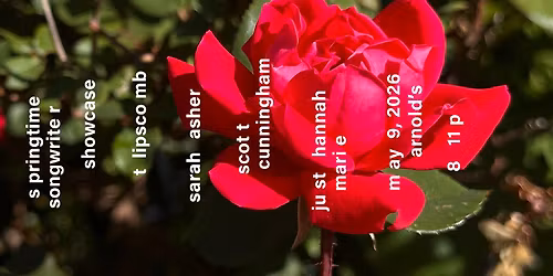 arnold's presents: 2026 springtime songwriter showcase