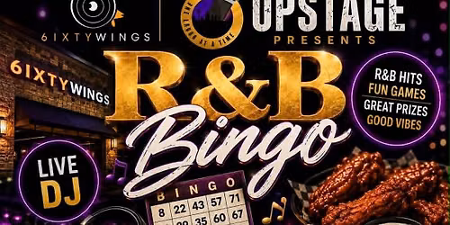 R&B Bingo Night at 6IXTY WINGS - Stone Oak
