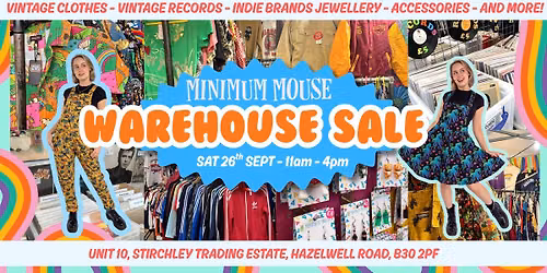 Minimum Mouse Warehouse Sale