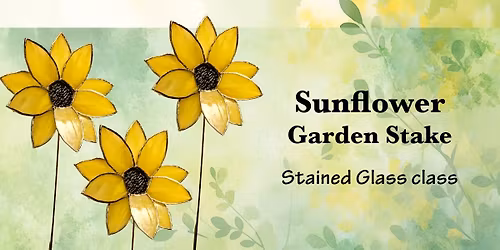 Chincoteague VA- Sunflower Garden Stake