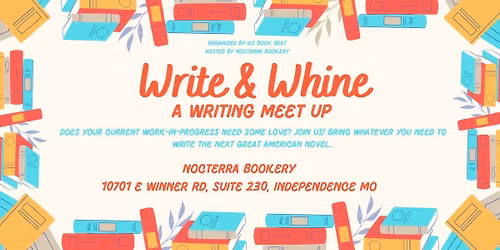 Write & Whine: a writing sprint meetup