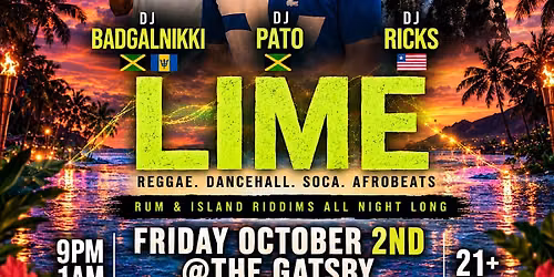 LIME @ THE GATSBY