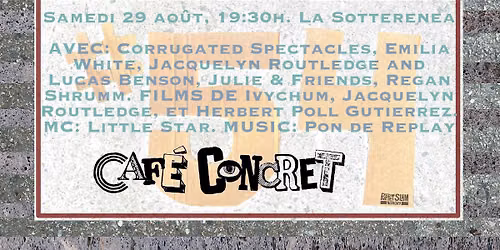 Caf\u00e9 Concret 54