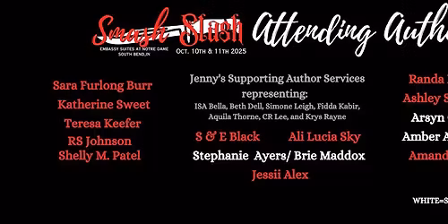 Smash Slash Author Bash 2025