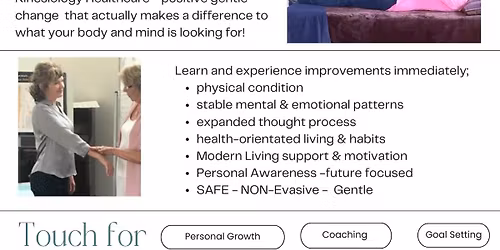 The Future of Living Well - Touch for Health Courses