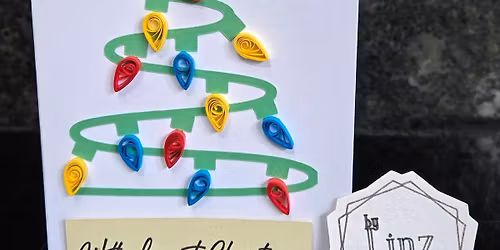 Christmas card paper quilling workshop 