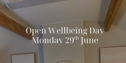 Open Wellbeing Day - June