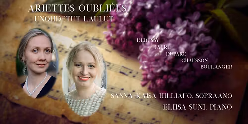 Ariettes oubli\u00e9es - Unohdetut laulut