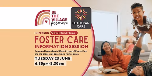 FREE Foster Care In-Person Information Session