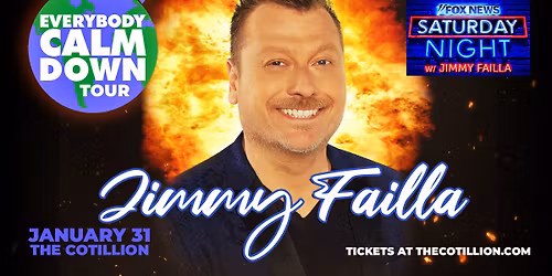 Jimmy Failla \u00b7 January 31 \u00b7 The Cotillion \u00b7 Wichita, KS