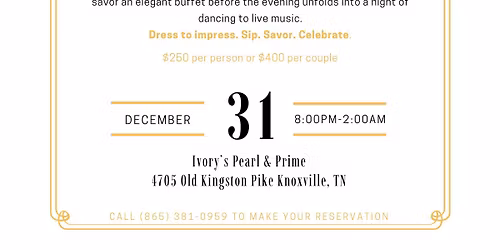 Gatsby on the Pike New Years Eve Bash