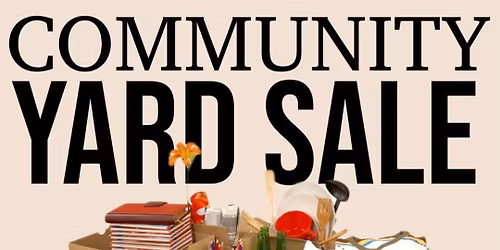 Community Yard Sale