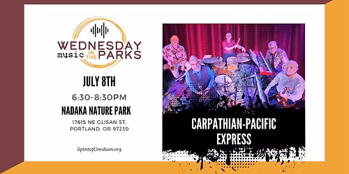 Wednesday Music in the Parks