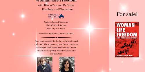 WOMAN LIFE FREEDOM: with B\u00e4noo Zan and Cy Strom