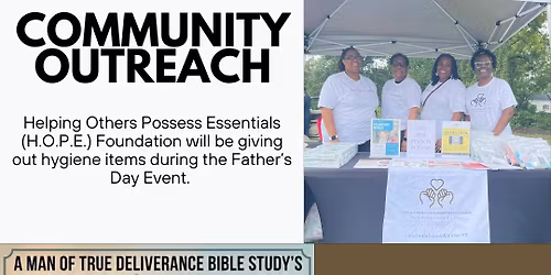 H.O.P.E. Foundation's Community Outreach