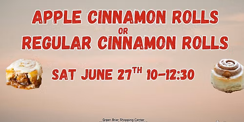 Apple or Regular Cinnamon Rolls
