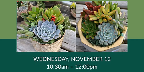 Brunch & Learn Centerpiece Workshop