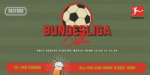 \u26bd Bundesliga at Siegfried \u26bd