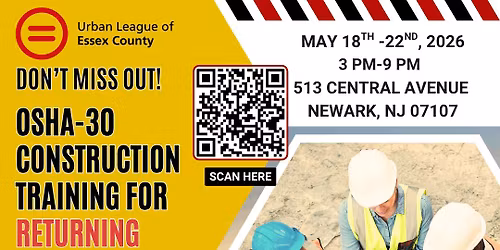 OSHA-30 Construction Training in Newark, NJ