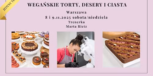 Wega\u0144skie torty,desery i ciasta z M.Rietz Warszawa