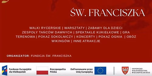 II Rycerski Jarmark \u015aw. Franciszka w Poznaniu na \u015ar\u00f3dce