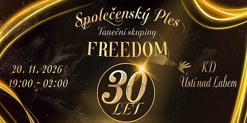 Společenský ples Taneční skupiny Freedom