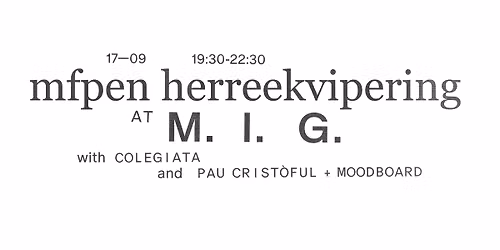 mfpen at M.I.G.