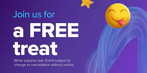 AT&T welcomes Quantum Fiber to the family! Stop by for a free treat on us!
