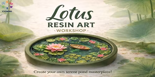 resin lotus pond