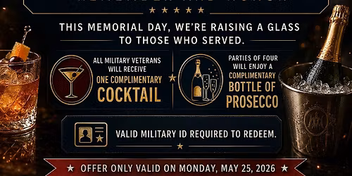 Memorial Day: Remember & Honor at Midnight & The Wicked