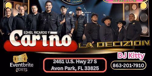 Grupo Cari\u00f1o Y Grupo La Decizion Live