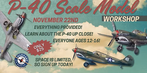 P-40 Scale Model Workshop