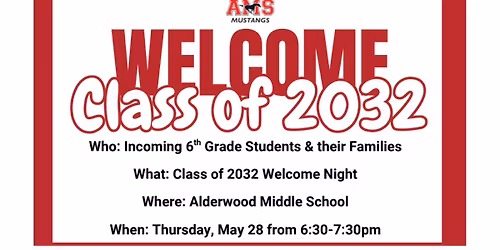 Welcome Class of 2032